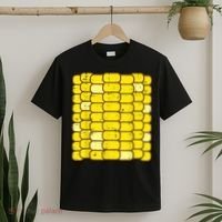 Corn Halloween Costume Funny Foodie Farmer Men Women Kids T-Shirt thumb 2