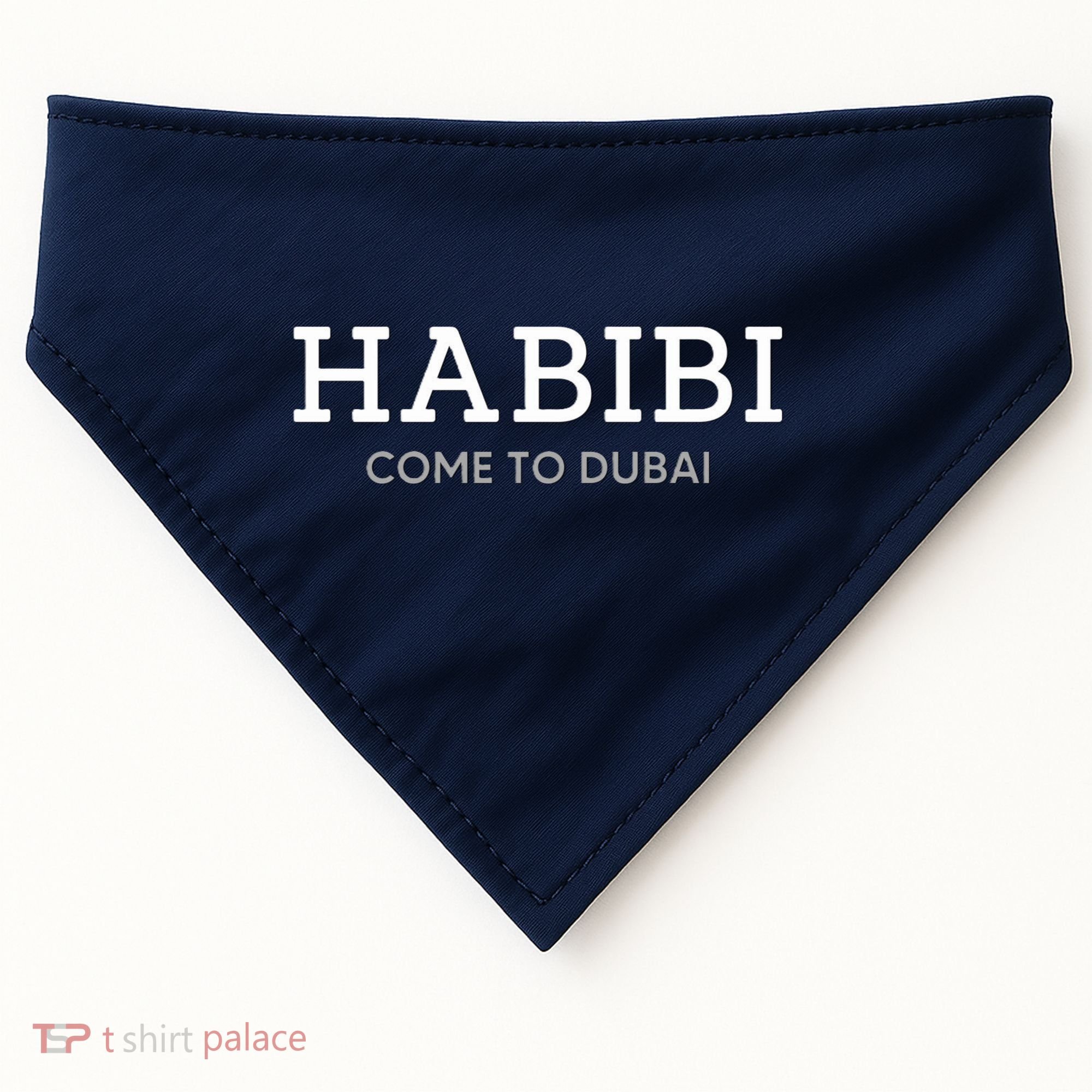 Cool Habibi Come To Dubai USA-Made Doggie Bandana
