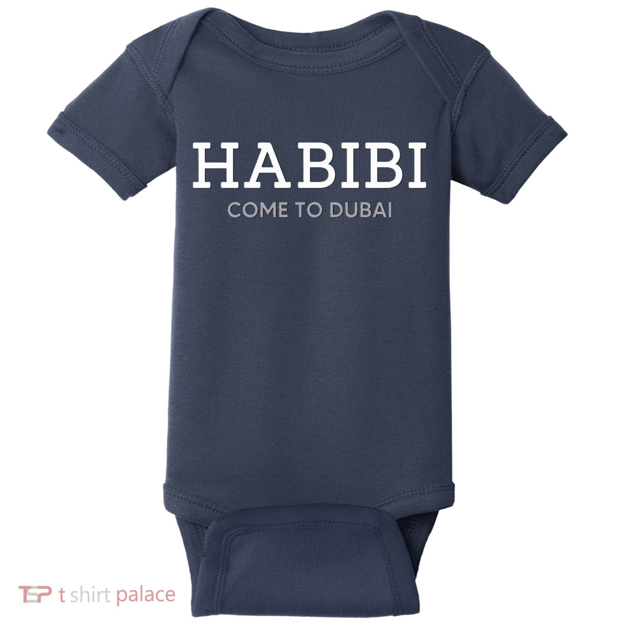 Cool Habibi Come To Dubai Baby Bodysuit