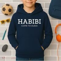 Cool Habibi Come To Dubai Kids Hoodie thumb 2