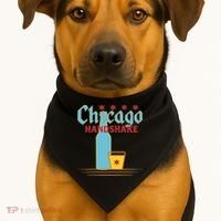Chicago Handshake USA-Made Doggie Bandana thumb 1
