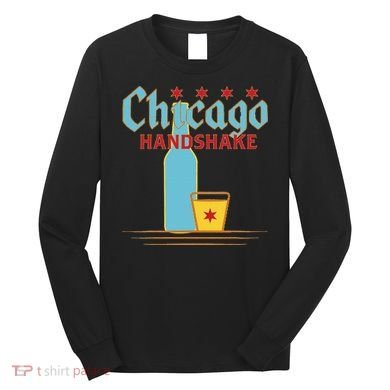 Chicago Handshake Long Sleeve Shirt