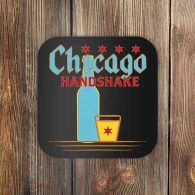 Chicago Handshake Coaster