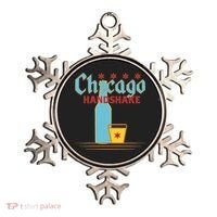Chicago Handshake Ornament thumb 0