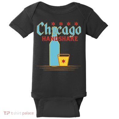 Chicago Handshake Baby Bodysuit