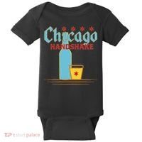 Chicago Handshake Baby Bodysuit thumb 0
