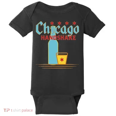 Chicago Handshake Baby Bodysuit