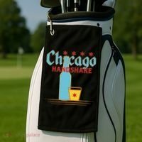 Chicago Handshake Golf Towel thumb 2