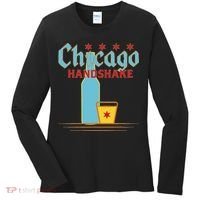 Chicago Handshake Women's Long Sleeve Shirt thumb 0
