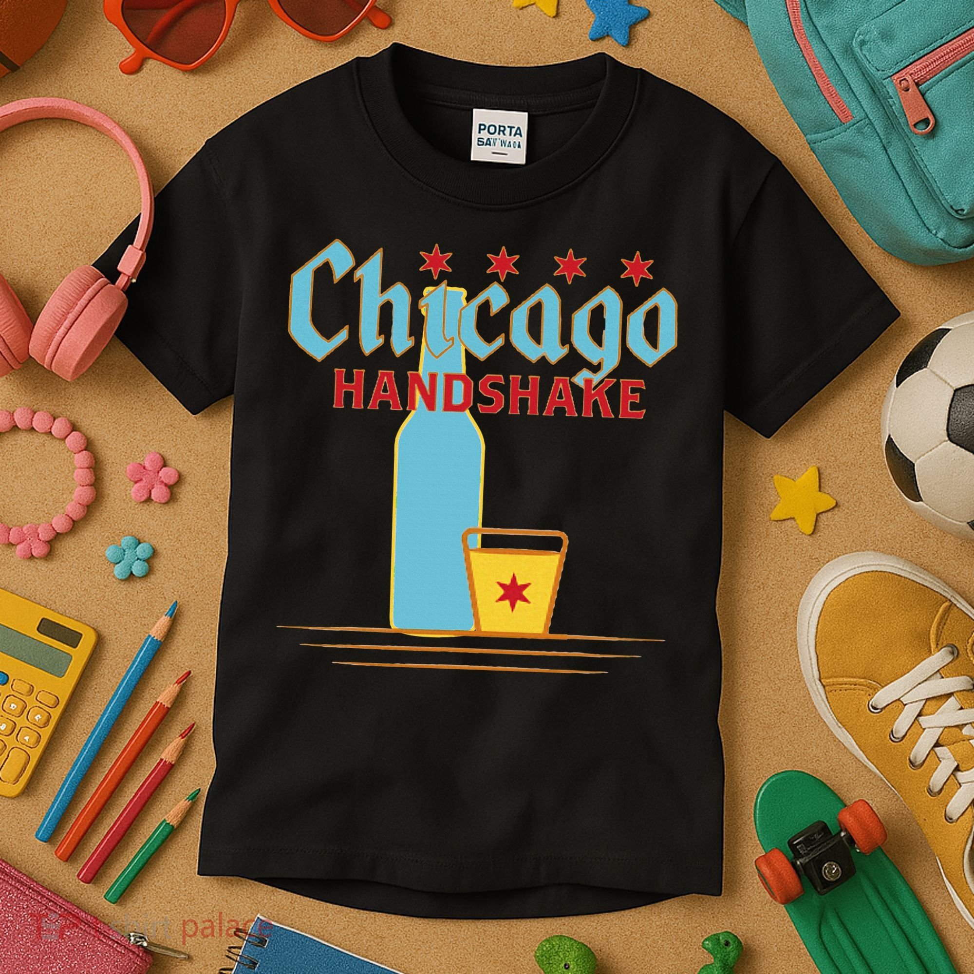 Chicago Handshake Kids T-Shirt