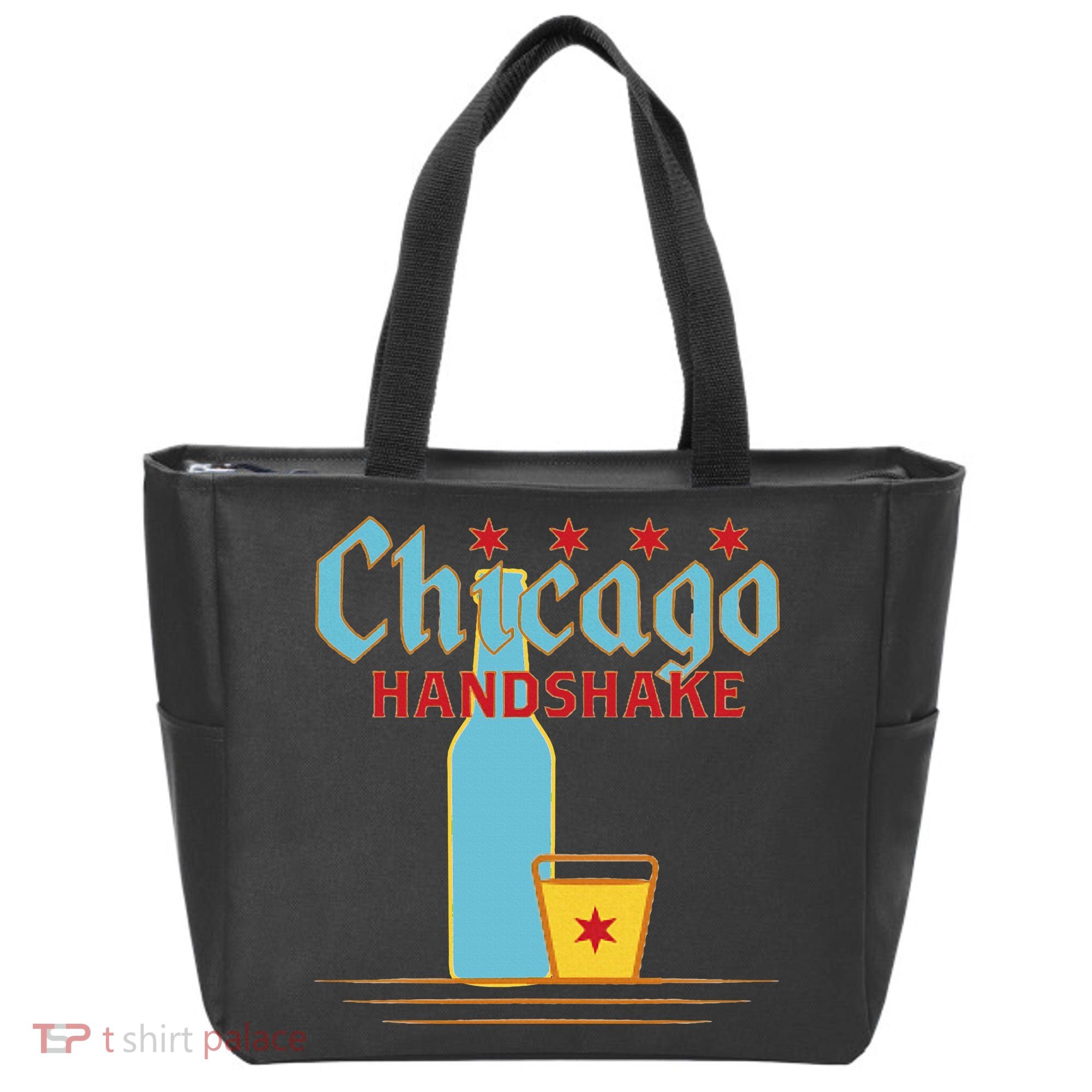 Chicago Handshake Tote Bag