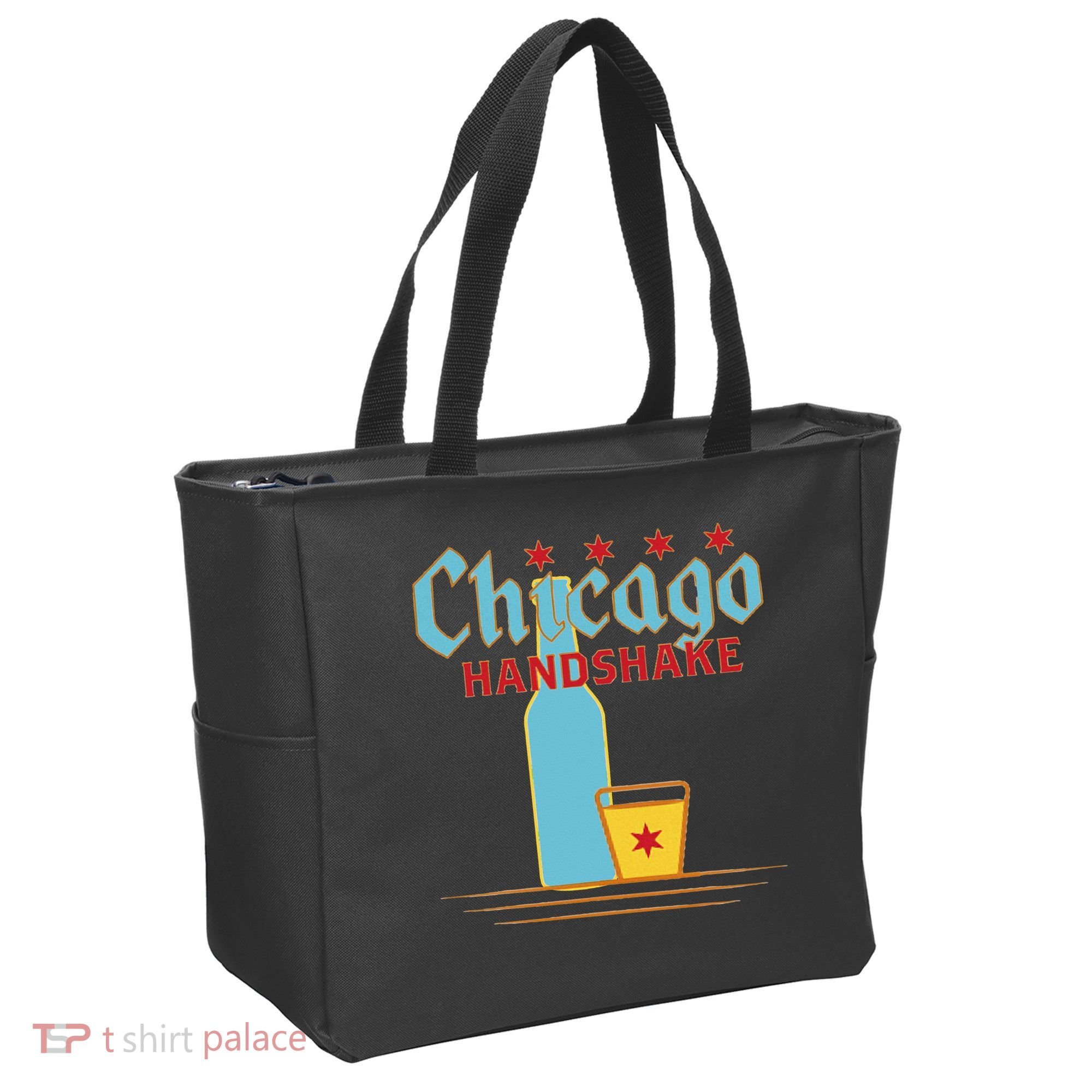 Chicago Handshake Tote Bag