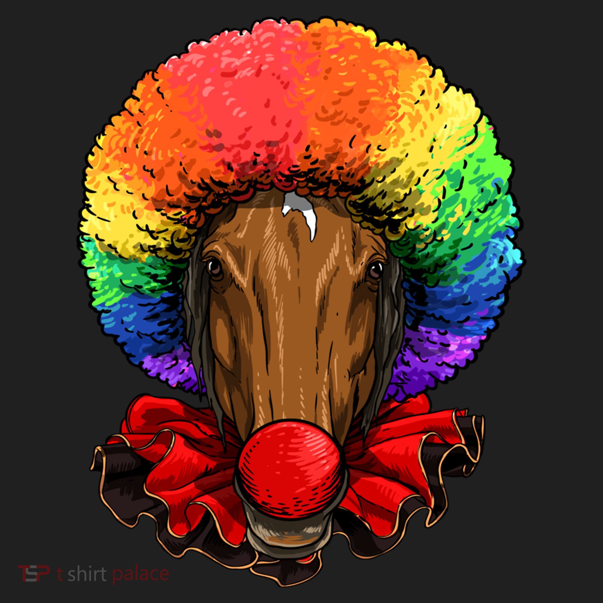 Clown Horse Carnival Circus Staff Farmer Horse Lover Cow Cool Gift Hat