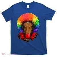 Clown Horse Carnival Circus Staff Farmer Horse Lover Cow Cool Gift T-Shirt thumb 0