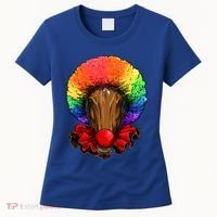 Clown Horse Carnival Circus Staff Farmer Horse Lover Cow Cool Gift Women's T-Shirt thumb 0