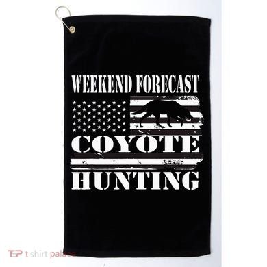 Coyote Hunting Golf Towel