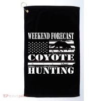 Coyote Hunting Golf Towel thumb 0
