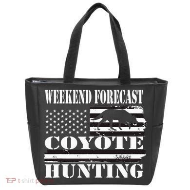 Coyote Hunting Tote Bag