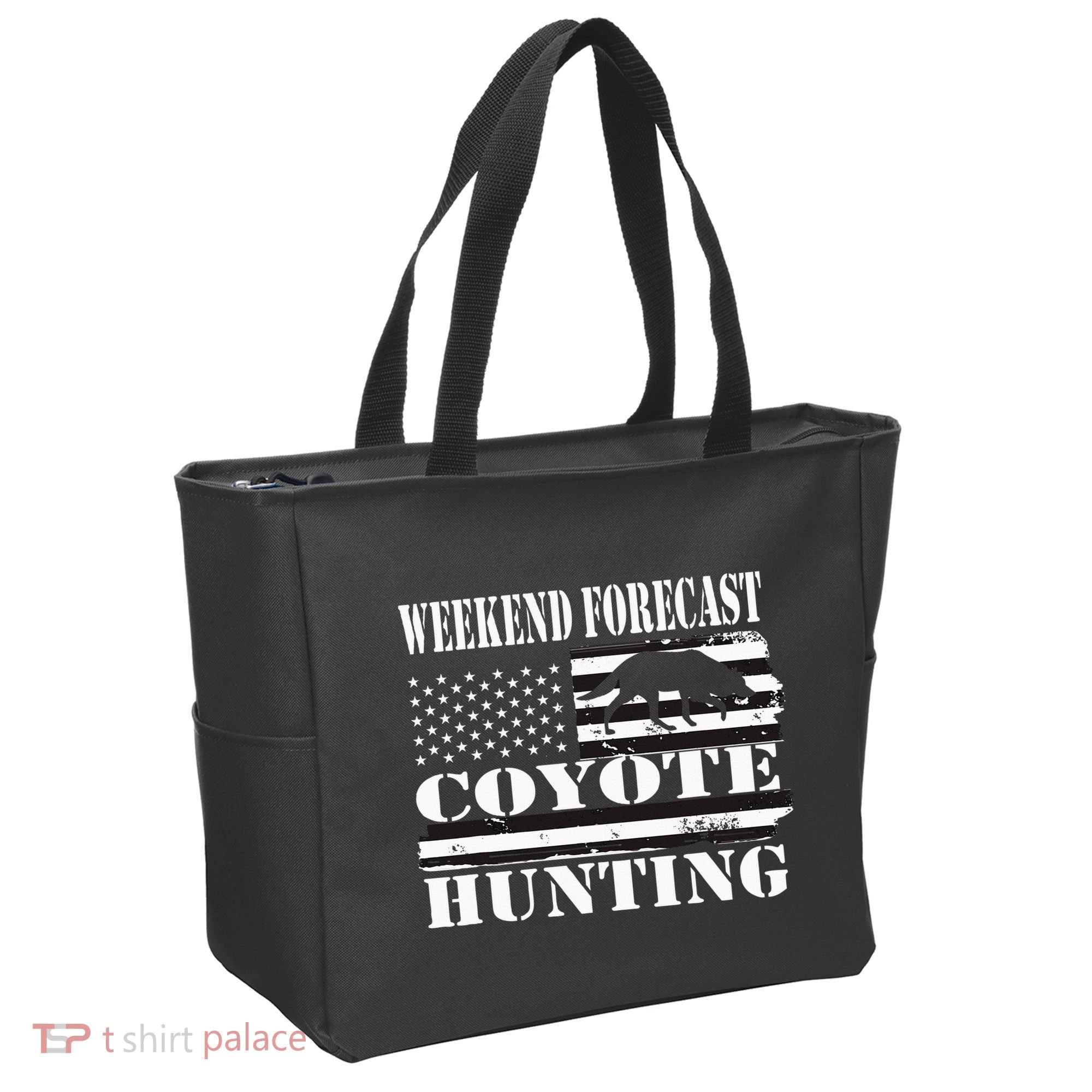 Coyote Hunting Tote Bag