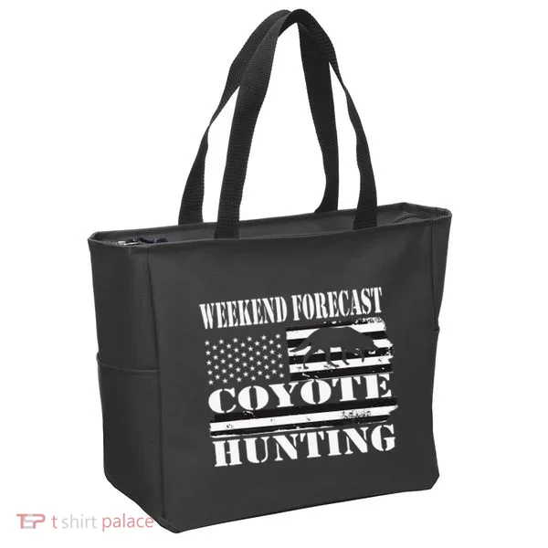 Coyote Hunting Tote Bag