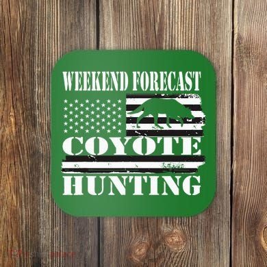 Coyote Hunting Coaster