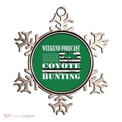 Coyote Hunting Ornament