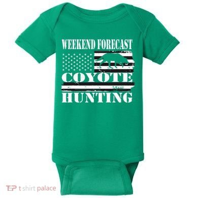 Coyote Hunting Baby Bodysuit
