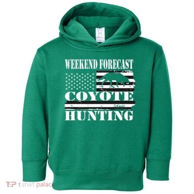 Coyote Hunting Toddler Hoodie