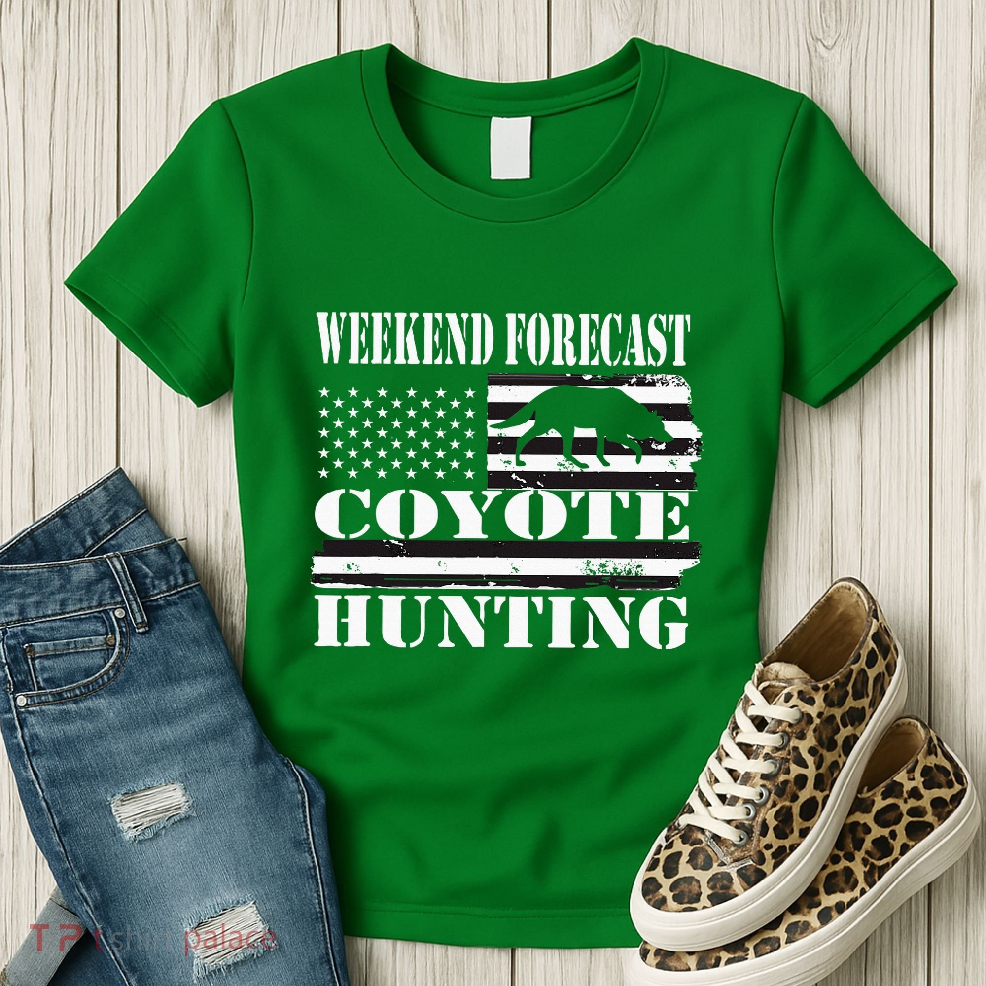 Coyote Hunting Women's T-Shirt