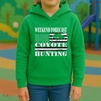 Coyote Hunting Kids Hoodie thumb 3