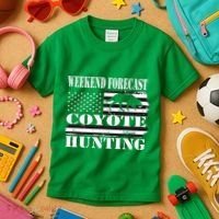 Coyote Hunting Kids T-Shirt thumb 3