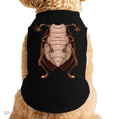 Cool Headless Cockroach Funny Lazy Halloween Costume Gift Doggie Tank