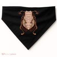 Cool Headless Cockroach Funny Lazy Halloween Costume Gift USA-Made Doggie Bandana thumb 0