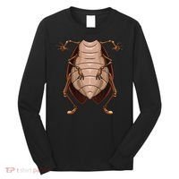 Cool Headless Cockroach Funny Lazy Halloween Costume Gift Long Sleeve Shirt thumb 0