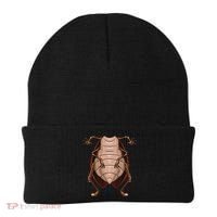 Cool Headless Cockroach Funny Lazy Halloween Costume Gift Beanie thumb 0