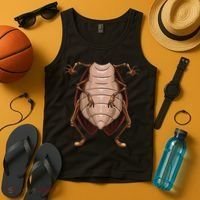 Cool Headless Cockroach Funny Lazy Halloween Costume Gift Tank Top thumb 4