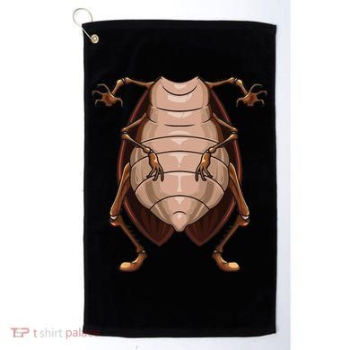 Cool Headless Cockroach Funny Lazy Halloween Costume Gift Golf Towel