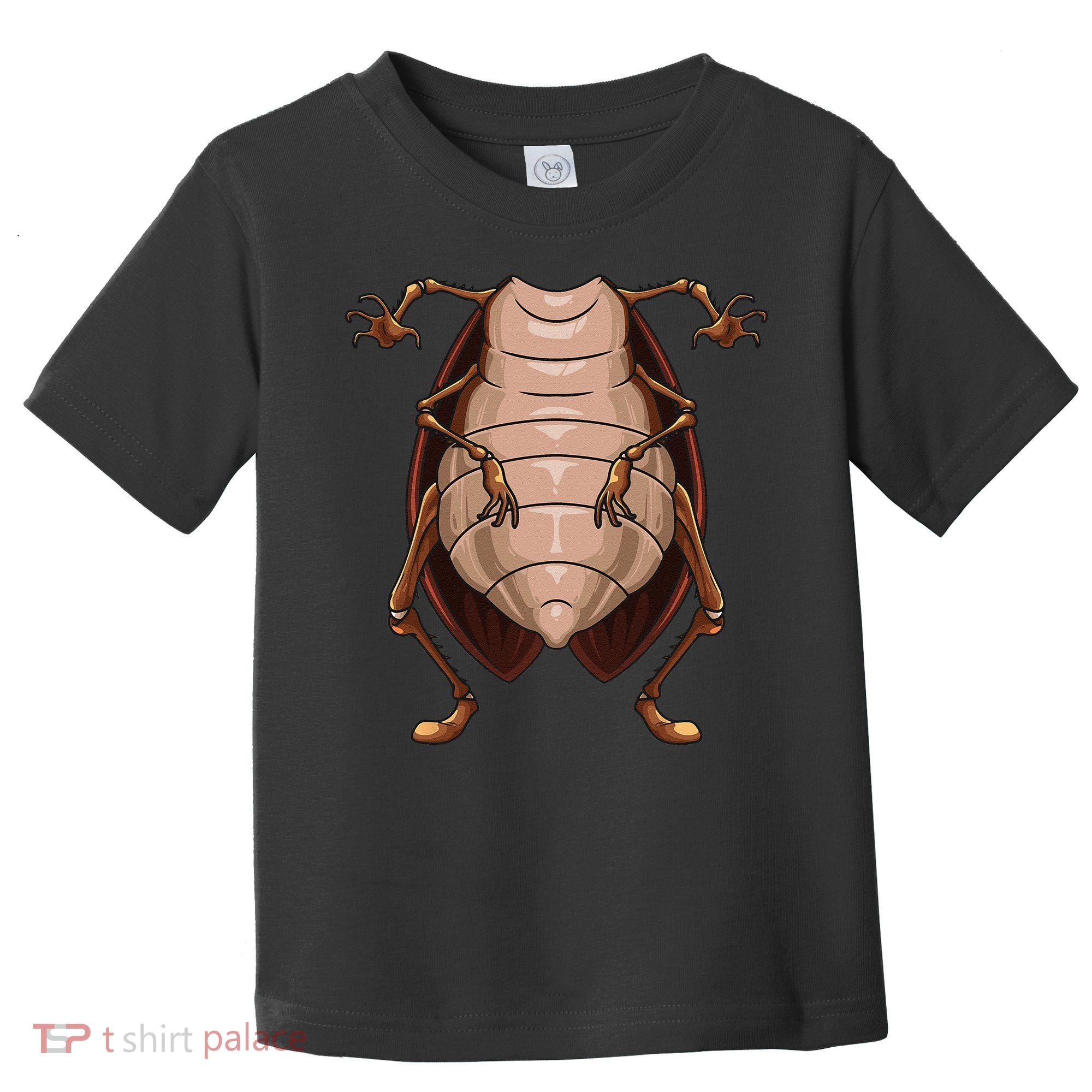 Cool Headless Cockroach Funny Lazy Halloween Costume Gift Toddler T-Shirt