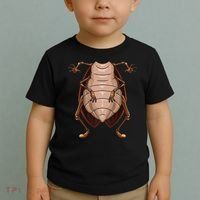 Cool Headless Cockroach Funny Lazy Halloween Costume Gift Toddler T-Shirt thumb 2