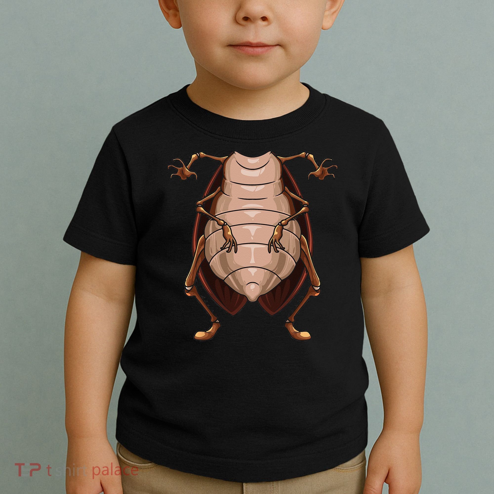 Cool Headless Cockroach Funny Lazy Halloween Costume Gift Toddler T-Shirt