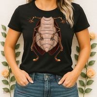 Cool Headless Cockroach Funny Lazy Halloween Costume Gift Women's T-Shirt thumb 2