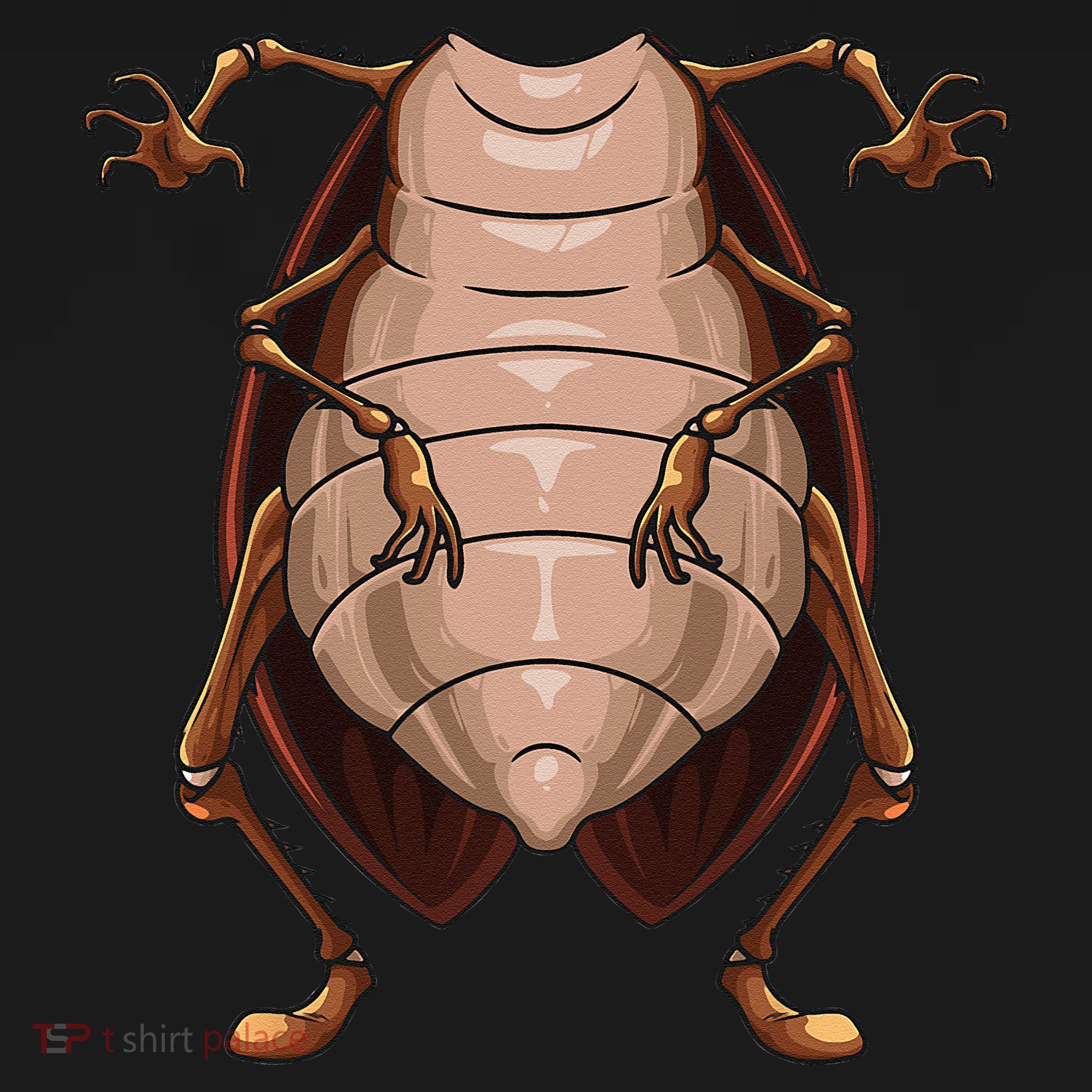 Cool Headless Cockroach Funny Lazy Halloween Costume Gift Women's T-Shirt