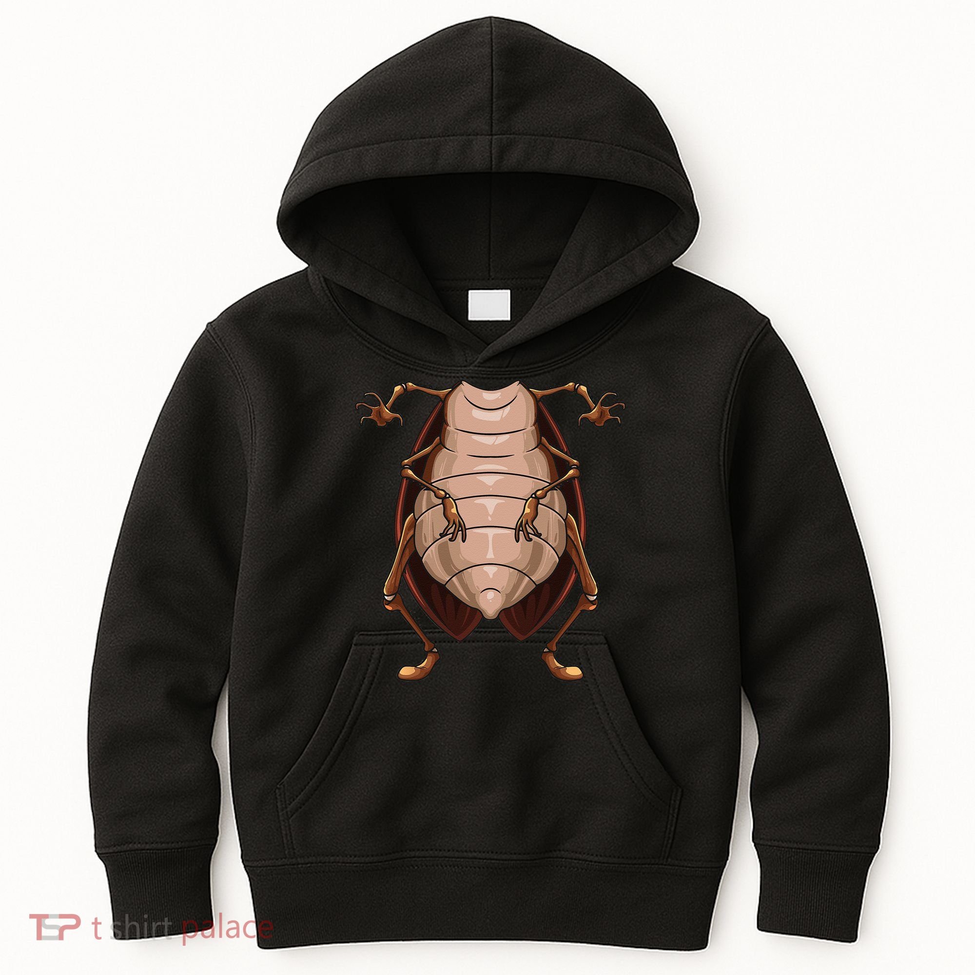 Cool Headless Cockroach Funny Lazy Halloween Costume Gift Kids Hoodie
