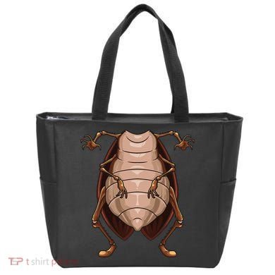 Cool Headless Cockroach Funny Lazy Halloween Costume Gift Tote Bag