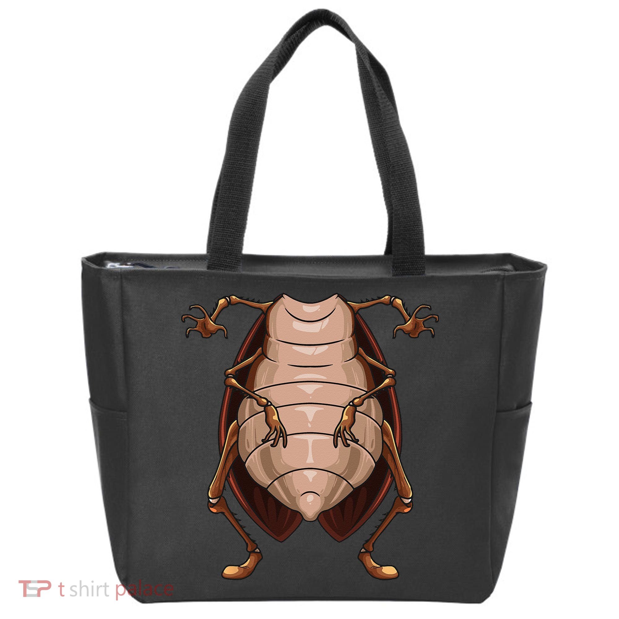 Cool Headless Cockroach Funny Lazy Halloween Costume Gift Tote Bag