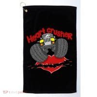Cute Heart Crusher 4x4 Offgreat Giftroad Truck 4wd Gift Golf Towel thumb 0