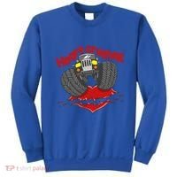 Cute Heart Crusher 4x4 Offgreat Giftroad Truck 4wd Gift Sweatshirt thumb 0
