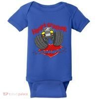 Cute Heart Crusher 4x4 Offgreat Giftroad Truck 4wd Gift Baby Bodysuit thumb 0