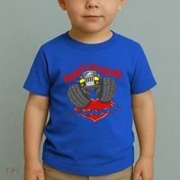 Cute Heart Crusher 4x4 Offgreat Giftroad Truck 4wd Gift Toddler T-Shirt thumb 2