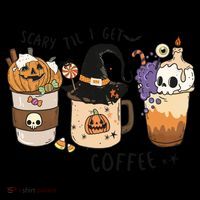 Coffee Halloween Coaster thumb 2
